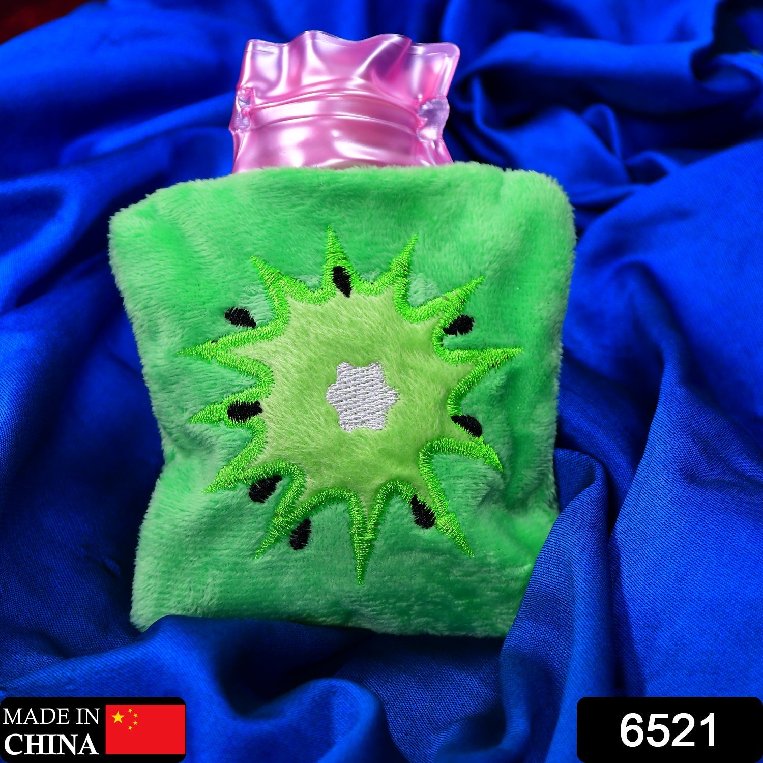 6521 Green sun small Hot Water Bag with Cover for Pain Relief, Neck, Shoulder Pain and Hand, Feet Warmer, Menstrual Cramps. DeoDap 6521 Green sun small Hot Water Bag with Cover for Pain Relief, Neck, Shoulder Pain and Hand, Feet Warmer, Menstrual Cramps. DeoDap